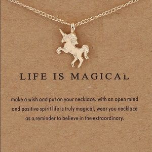 Unicorn Pendant Necklace